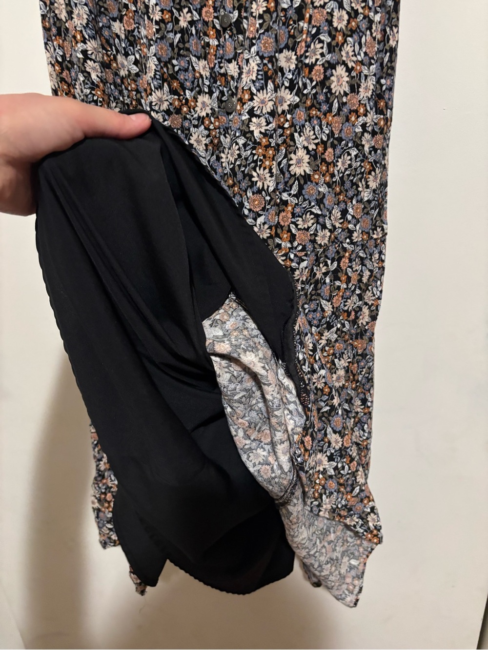 Floral Puff-Sleeve Maxi Dress - Picture 5 of 8